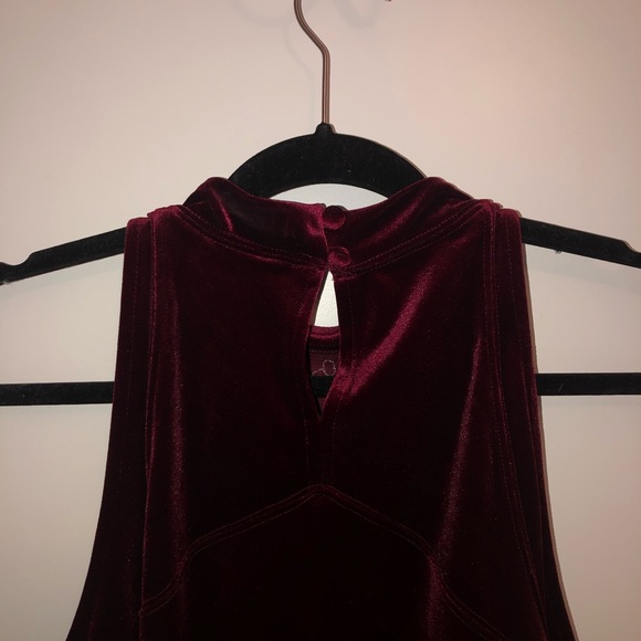 Free People Velvet Embroidered Detail Tank - Picture 4 of 5
